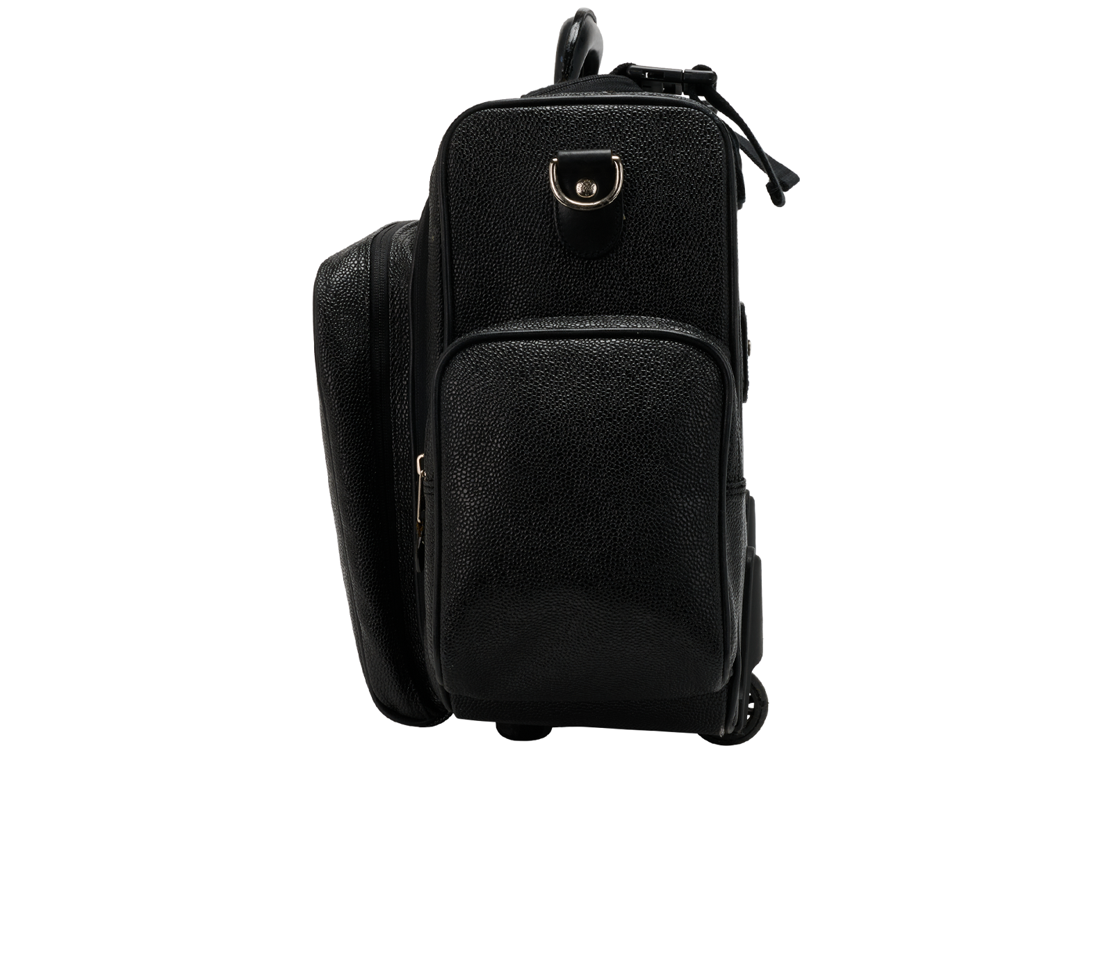 Vintage Suitcase, &pound;190, Handbags, Black, Canvas, Bottom view